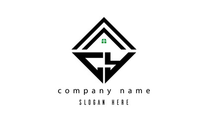 CY creative real estate latter logo