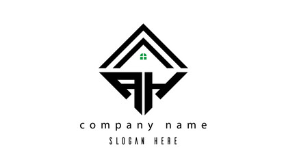 AH creative real estate latter logo
