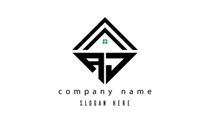 AJ creative real estate latter logo
