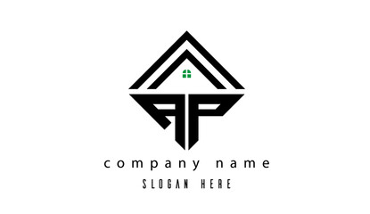AP creative real estate latter logo