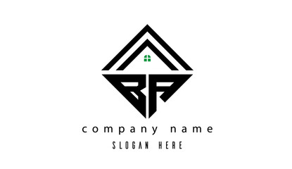 BA creative real estate latter logo