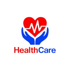 Health care logo concept. Very suitable various business purposes also for symbol, logo, company name, brand name, personal name, icon and many more.