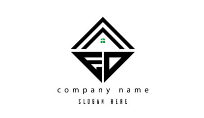 EO creative real estate latter logo