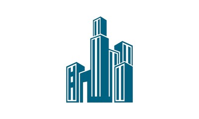 Fototapeta premium skyscraper building vector