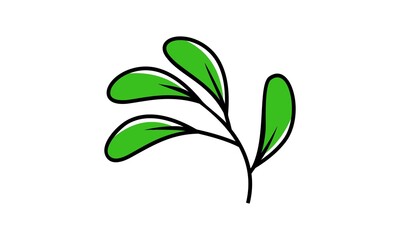 vector leaf simple