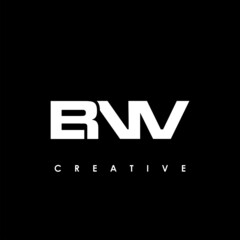 BNV Letter Initial Logo Design Template Vector Illustration