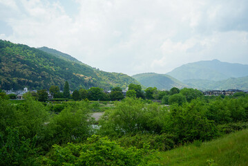 Fototapeta premium 河原