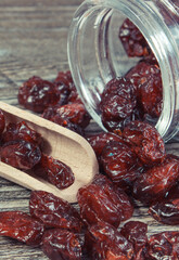 Cranberries as source vitamins and minerals. Alternative medicine during bladder problems