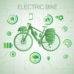 Sports electric bike.