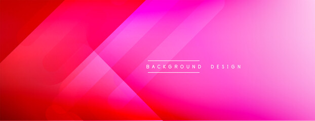 Dynamic lines abstract background. 3D shadow effects and fluid gradients. Modern overlapping forms