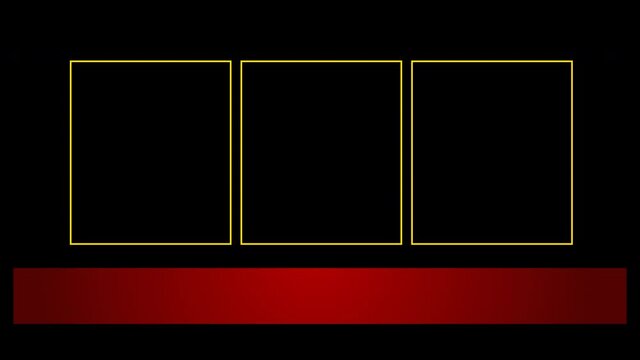 News overlay , news lower third animated news lower third window animation for three people in high resolution.
