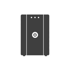 Uninterruptible Power Supply Vector Design Icon