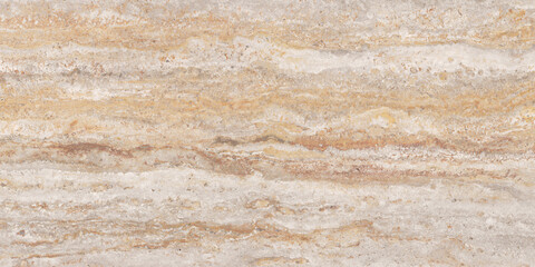 Panele Szklane  Beige travertene stone texture, marbled background