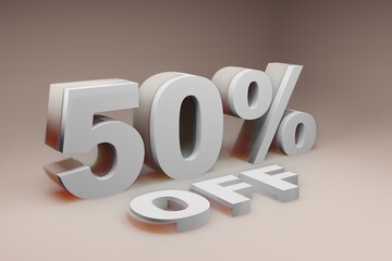 50% Off 3D Rendering image