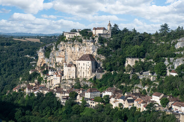 Fototapeta na wymiar Cité médiévale de Rocamadour
