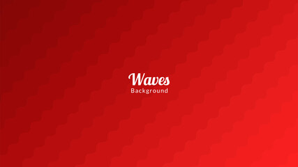 Simple Red Zigzag Waves Texture Background Design