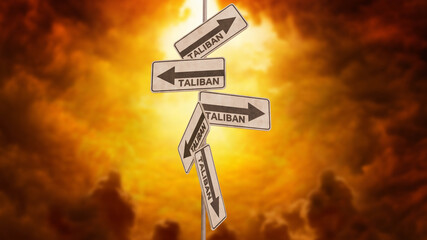 Taliban everywhere sign danger