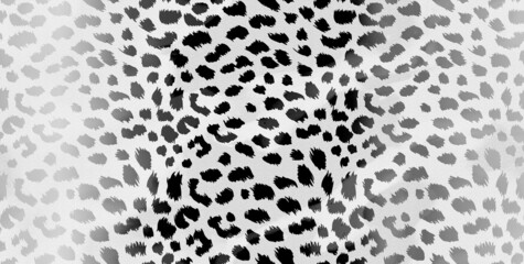 Brush Cheetah Leopard Animal Dots Color Grade Detailed Background Seamless Pattern with Trendy Fashion Colors Compatible for Textile Allover Print And Wrapping Paper