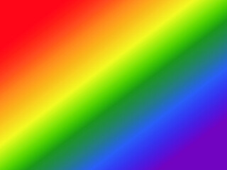 LGBTQ+ Gradient Background. Pride Flag Color