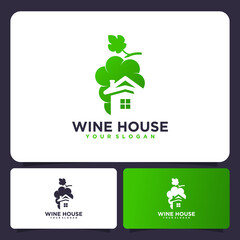 Wine house ,natural product , logo design inspiration