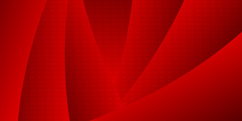 Obraz premium Paper cut red background