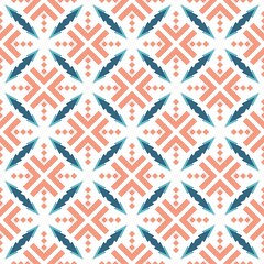 Seamless shape ornament. Abstract pattern modern design ready for print