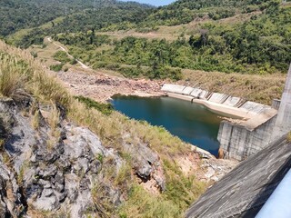Fototapeta na wymiar Hydraulic Dam