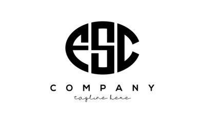 FSC three Letters creative circle logo design