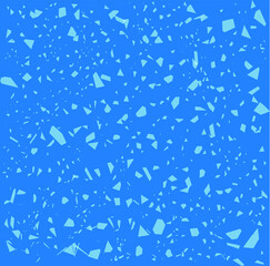 Blue background with broken glass effect