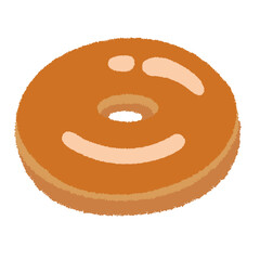 ドーナツのイラスト