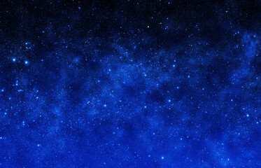 Fototapeta na wymiar Starry Sky - Elements of this Image Furnished by NASA