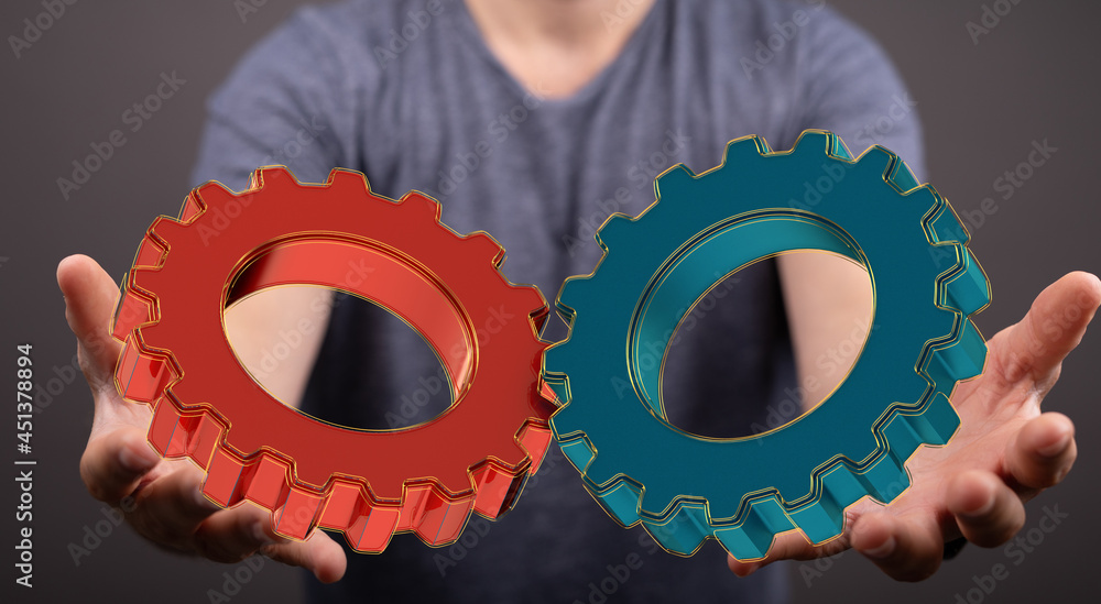 Poster Engineering And Design Image gears