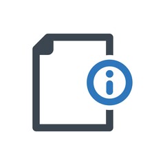 File info icon