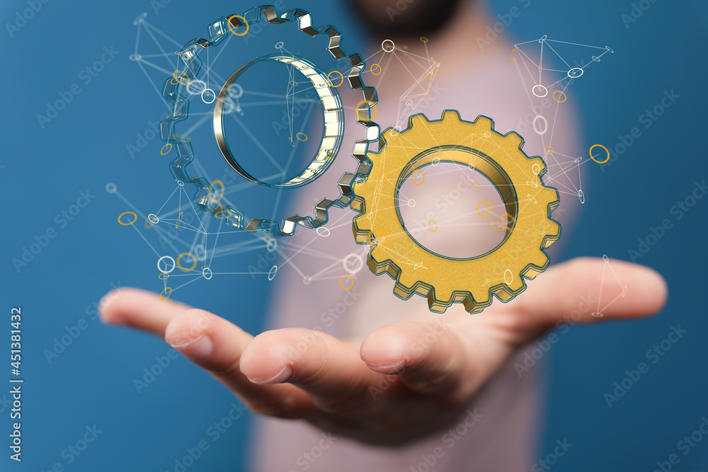 Poster Engineering And Design Image gears
