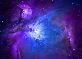 Gorgeous Galaxy - Elements of this Image Furnished by NASA