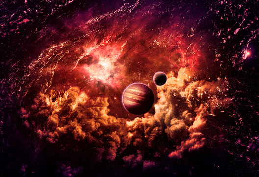 Stellar Galaxy - Elements of this Image Furnished by NASA
