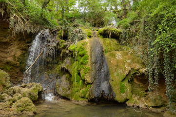 Naklejka na ściany i meble Waterfall Velika Ripaljka near Sokobanja, Serbia