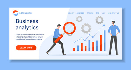 Business analytics finance growth strategy People