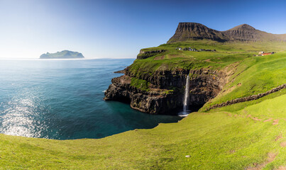 faroe islands postcard