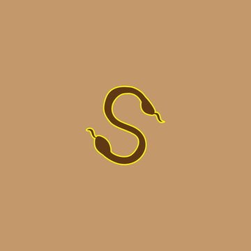 snake logo vector illustration for your business
