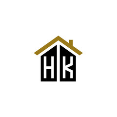 hk home logo design vector luxury 