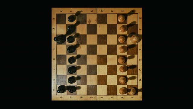 Fischer chess 960 with random placement of pieces on a chessboard, fischerandom or chess960