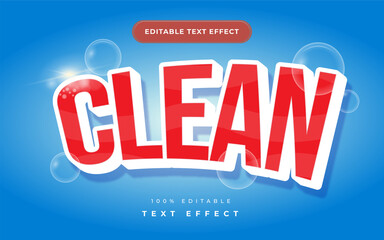 Clean text effect for illustrator