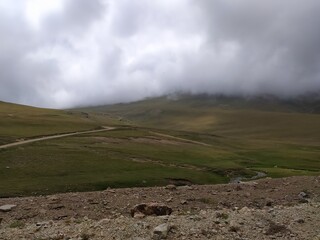 storm over the mountain