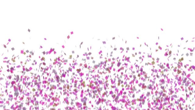 Confetti from Sky