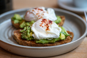 Toast and Poached Eggs