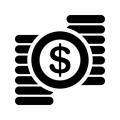 Money icon vector set. dollar illustration sign collection. Bank symbol or logo.