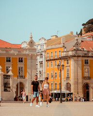 Obraz premium Street View in Lisbon, Portugal