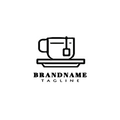 coffee cup logo design template icon vector illustration