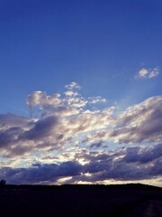 Wunderschöner Sommerhimmel